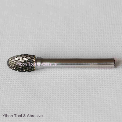 Single cut  and Double cut SE Oval Solid carbide burs E1220M06