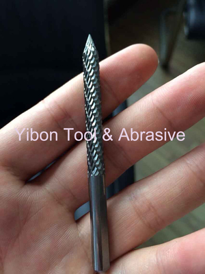 China Supply 8mm Tire repair carbide rotary cutters/ Tire Burrs