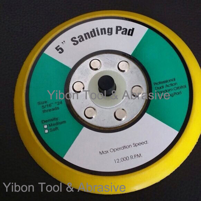 5inch Sanding Pad/Velcro Sanding Pad/Abrasive Pad with threads