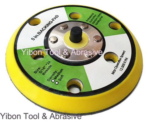 5 inch backing-pad with 6 holes
