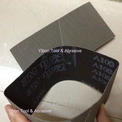 3M Trizact Cloth Belt 237AA, 3-1/2'X15-1/2' Grit A100