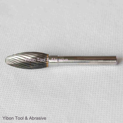 Shank 6mm Flame Carbide rotary files H1228M06
