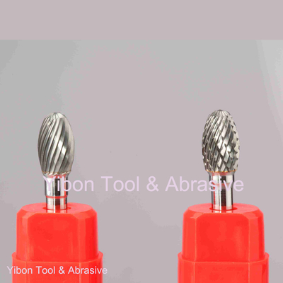 Single cut  and Double cut SE Oval Solid carbide burs E1220M06