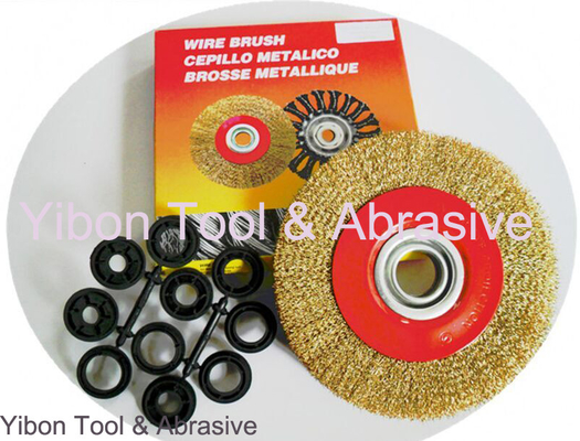 4'' Good quality Crimp Steel Wire Brush