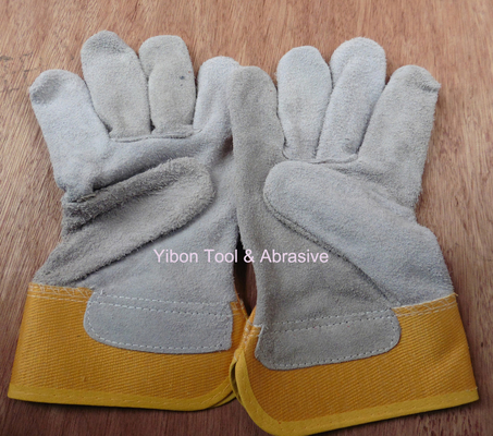 10.5" Short Leather Welding Safety Gloves