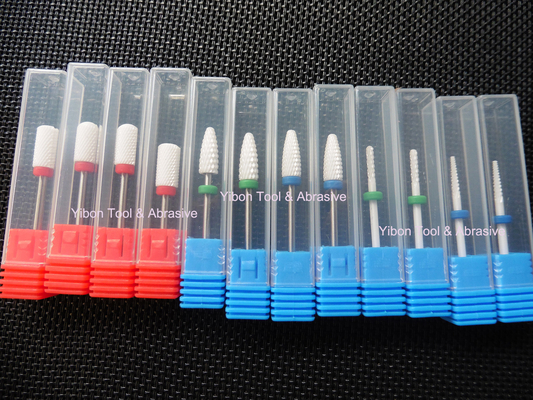 2.35mm Shank Ceramic Nail Drill bits for Art Manicure