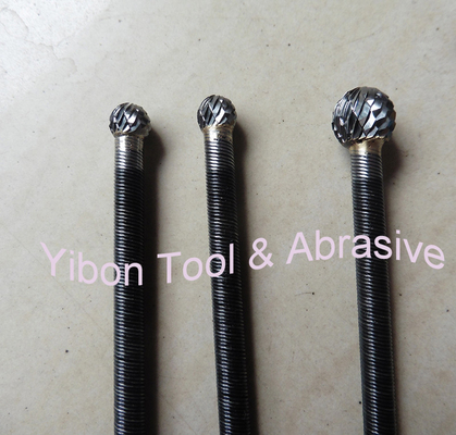 CNC Quality Flexible Rotary carbide burs for cleaning hard-to-reach position