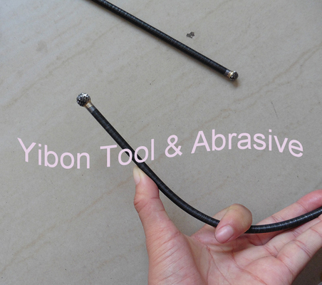 High Quality Double cut 6mm Diameter with 350mm Long Flexible Shaft Carbide bur
