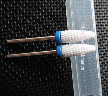 3/32&quot; Shank Ceramic Nail drill bit Gel Removal Polishing Tool Pedicure Manicure