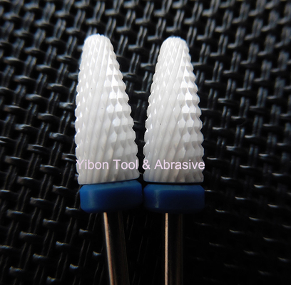 3/32&quot; Shank Ceramic Nail drill bit Gel Removal Polishing Tool Pedicure Manicure