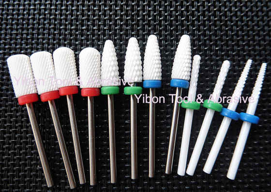 3/32&quot; Shank Ceramic Nail drill bit Gel Removal Polishing Tool Pedicure Manicure