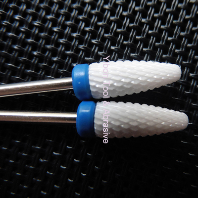 3/32&quot; Shank Ceramic Nail drill bit Gel Removal Polishing Tool Pedicure Manicure