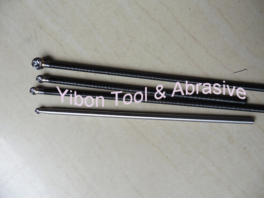 High Quality Double cut 6mm Diameter with 350mm Long Flexible Shaft Carbide bur